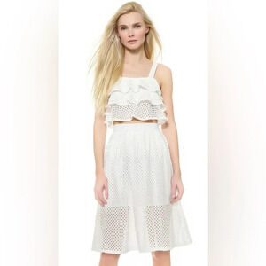 ASILIO Lemonade‎ Lake Skirt in White